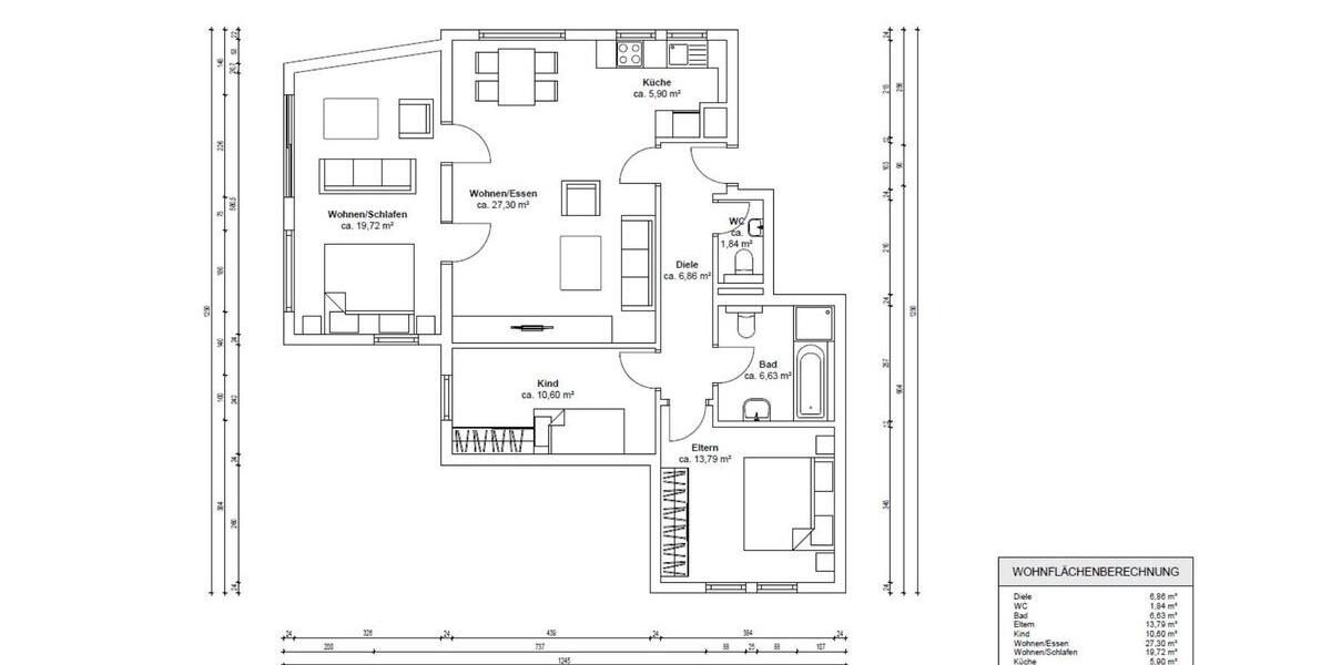 Erdgeschoßwohnung Stuttgart Mühlhausen - 4 Zimmer, 93 m&sup2;, 463.000&euro; | Angebot:25821953