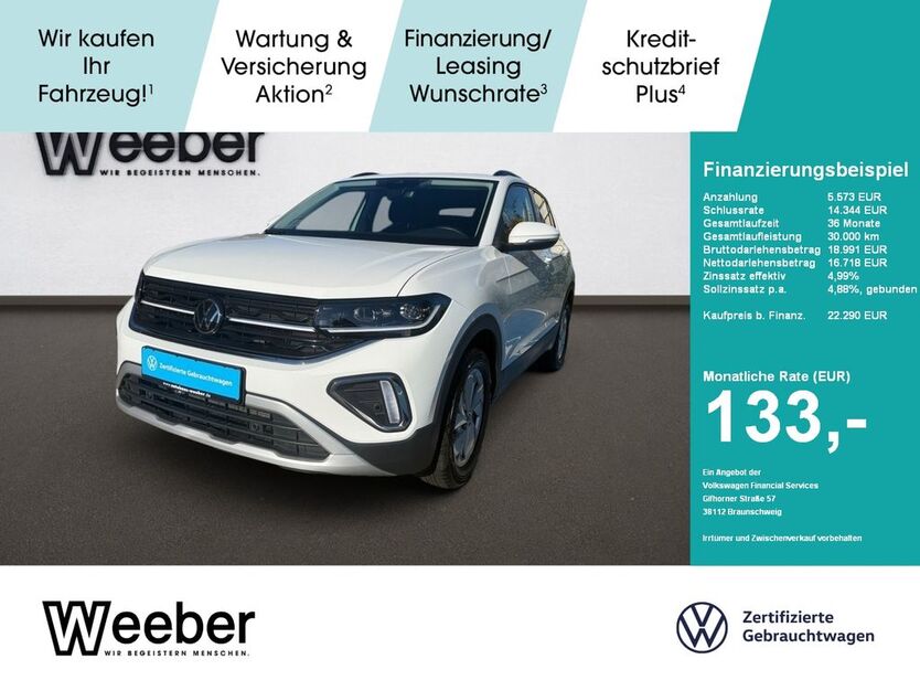 VW T-Cross 13.626 km 21.619 € Weil der Stadt 71263