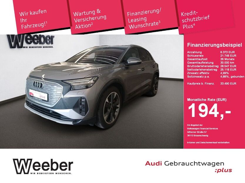 Audi Q4 e-tron 47.402 km 33.239 € Leonberg 71229