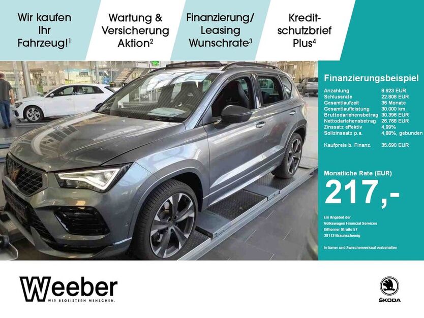 Cupra Ateca 31.158 km 32.490 € Leonberg 71229
