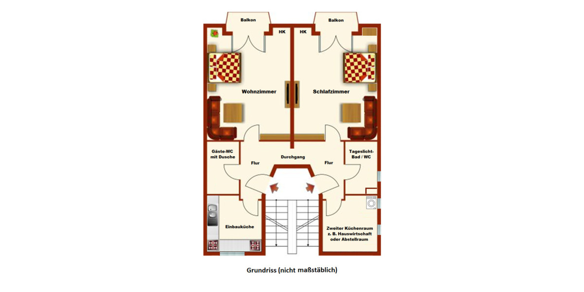 Degerloch 2,5 Zi. mit Küche, Balkon, Gäste-WC usw. provisionsfrei 2.5 zimmer