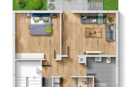 Wohnung Reutlingen Sondelfingen - 2 Zimmer, 61 m&sup2;, 920&euro; | Angebot:27121135