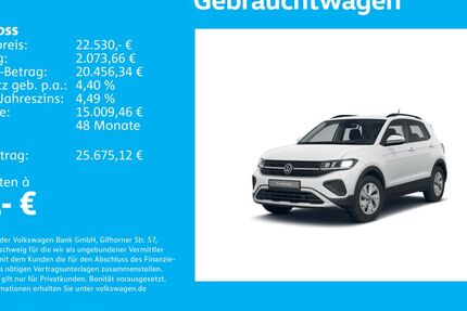 VW T-Cross 5.915 km 22.330 &euro; Stuttgart-Wangen 70188