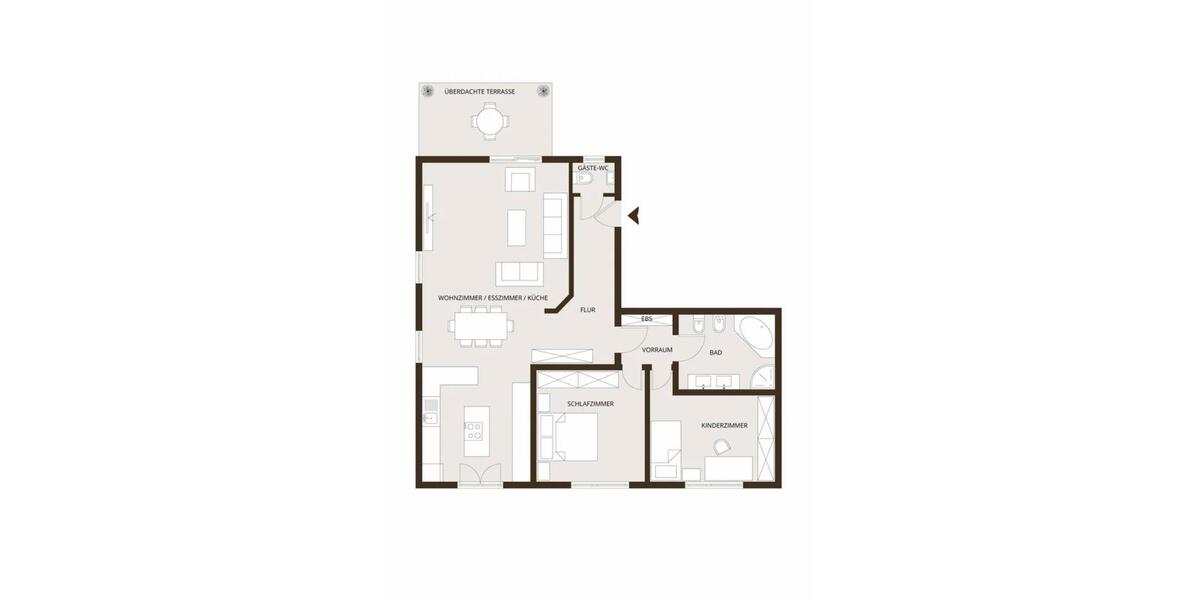 Erdgeschoßwohnung Fellbach Oeffingen - 4.5 Zimmer, 143 m&sup2;, 549.500&euro; | Angebot:27096227