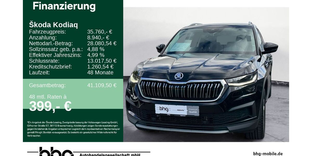 Skoda Kodiaq 28.708 km 34.990 € Tübingen 72072