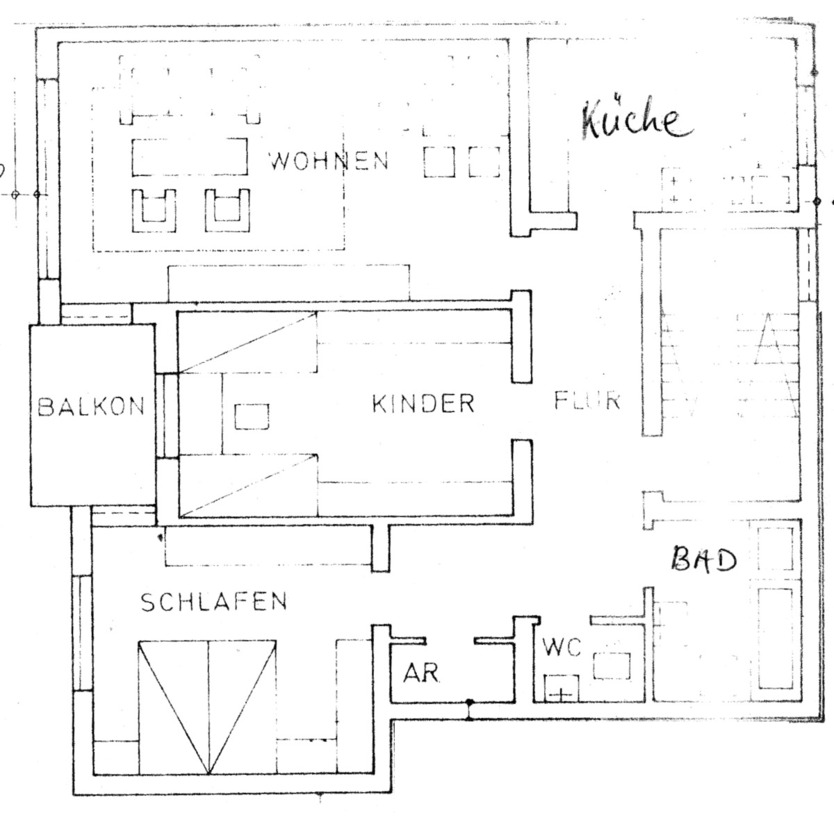 Großzügige 3 Zimmer-Wohnung in energetisch saniertem 3-Familien-Haus! 3 zimmer