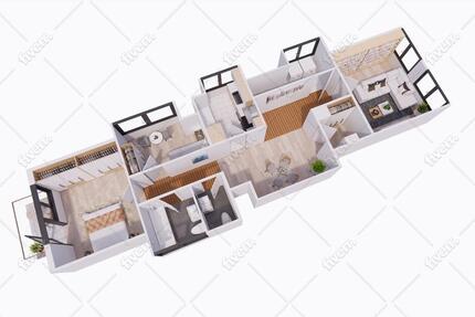 4 Zimmer Wohnung mit Balkon zu vermieten 4 zimmer