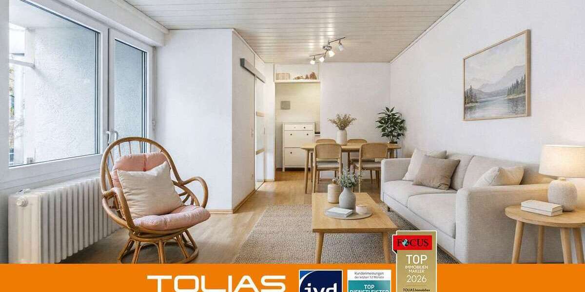 Etagenwohnung Stuttgart Lehen - 2 Zimmer, 58 m&sup2;, 301.400&euro; | Angebot:26217514