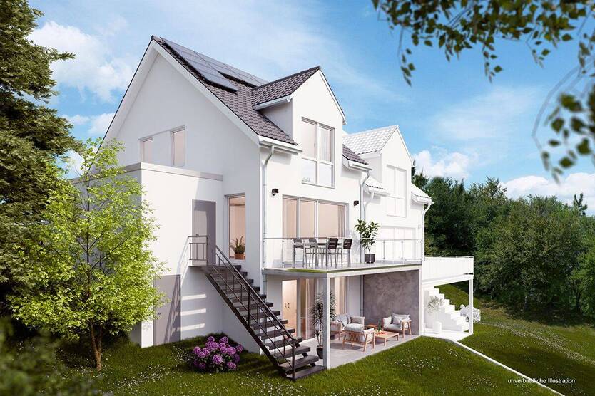 Wohngenuss mit 6 Zimmern in unverbaubarer Aussichtslage