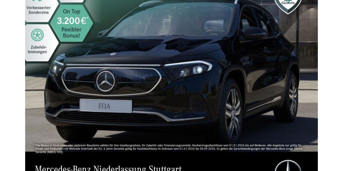 Mercedes-Benz EQA 36.145 km 32.890 &euro; Stuttgart 70469