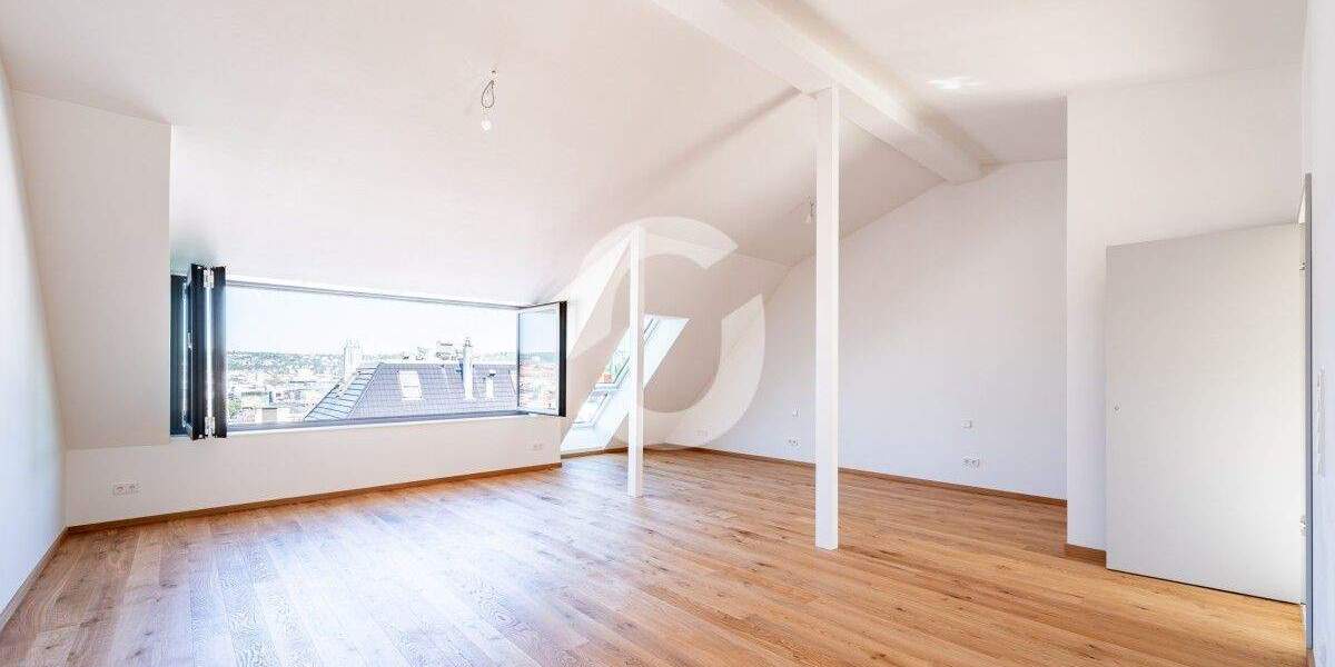 Stilvolle Stadtwohnung mit Panoramablick über Stuttgart 2 zimmer