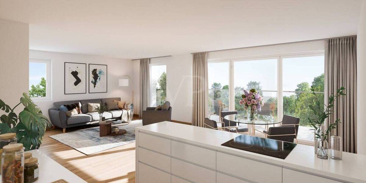 Ruhig und zentral! Exklusive Wohnung mit hochwertiger Ausstattung und großem Balkon in Aldingen 3 zimmer