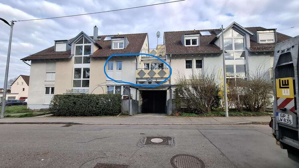 Etagenwohnung Filderstadt - 2 Zimmer, 44 m&sup2;, 195.000&euro; | Angebot:26234041