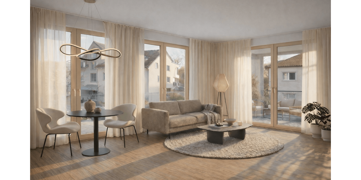 Etagenwohnung Ludwigsburg Eglosheim - 2 Zimmer, 43 m&sup2;, 314.000&euro; | Angebot:26719719
