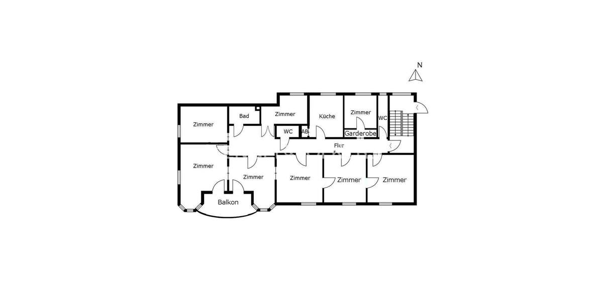 Etagenwohnung Tübingen Innenstadt - 8 Zimmer, 236 m&sup2;, 1.040.000&euro; | Angebot:24903170