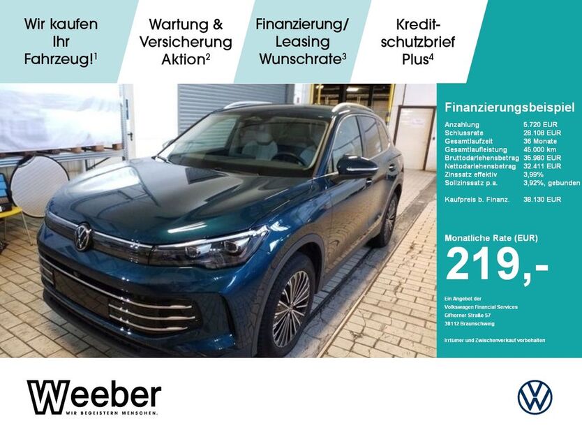 VW Tiguan 5.642 km 38.130 € Leonberg 71229