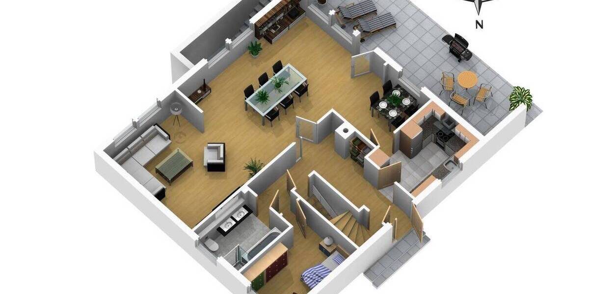 Einfamilienhaus Leutenbach - 4 Zimmer, 143 m&sup2;, 339.000&euro; | Angebot:26674317