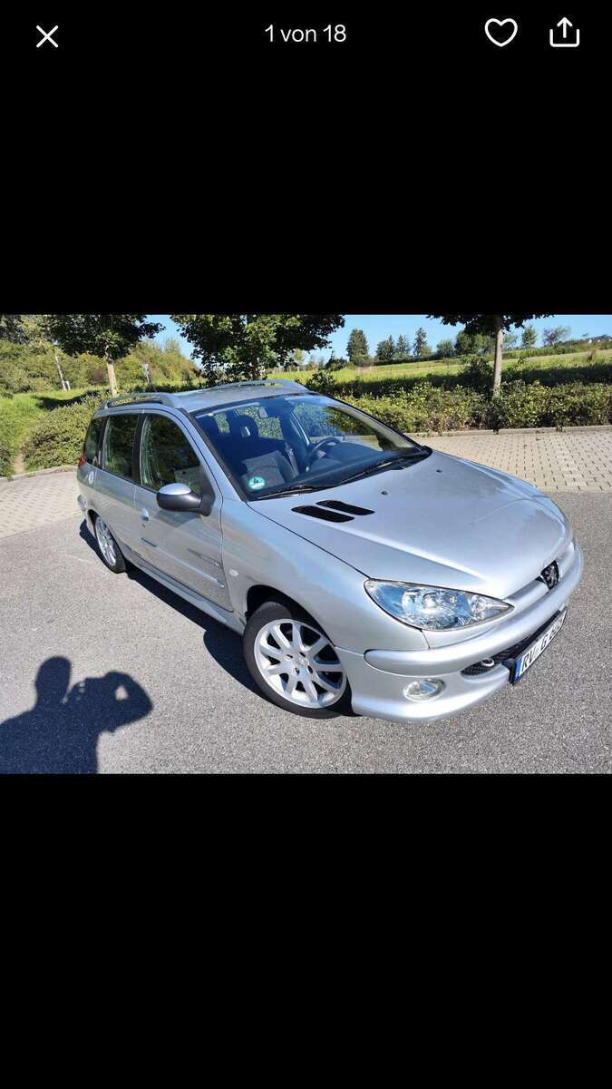 Peugeot 206 147.520 km 1.450 € stuttgart 70619