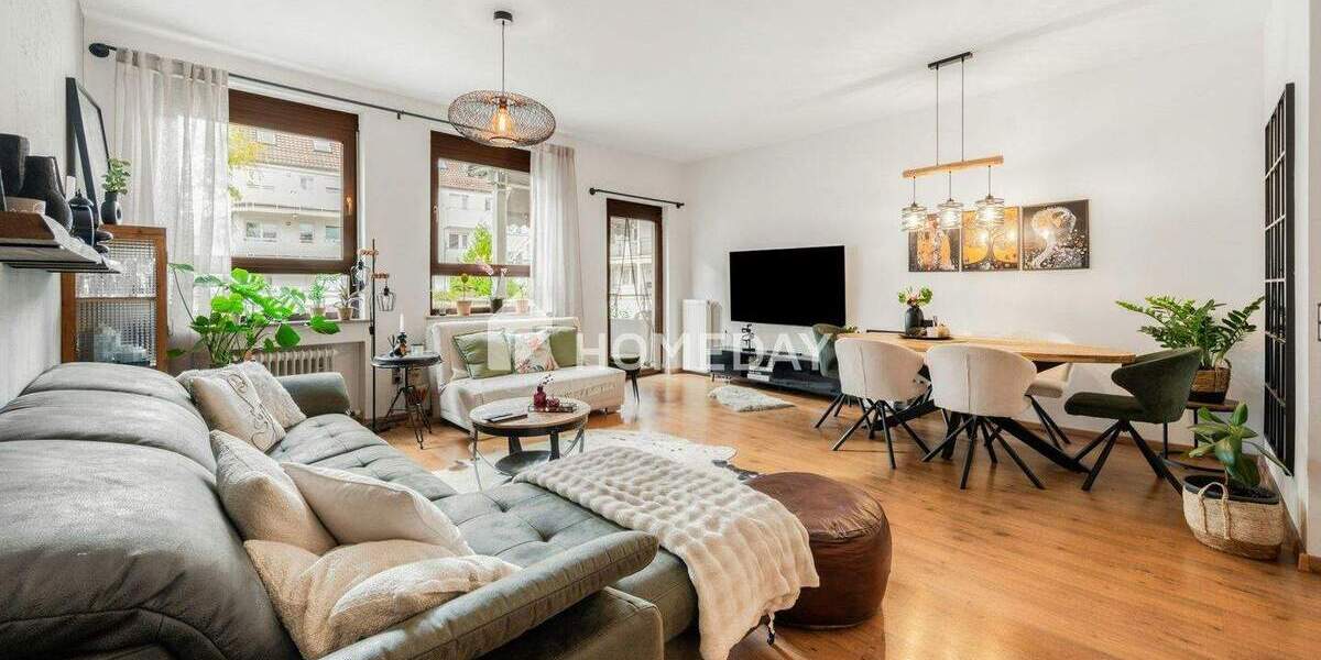 Ruhig, zentral und vielseitig: Großzügige Wohnung mit separater Einliegerwohnung in Feuerbach 6 zimmer