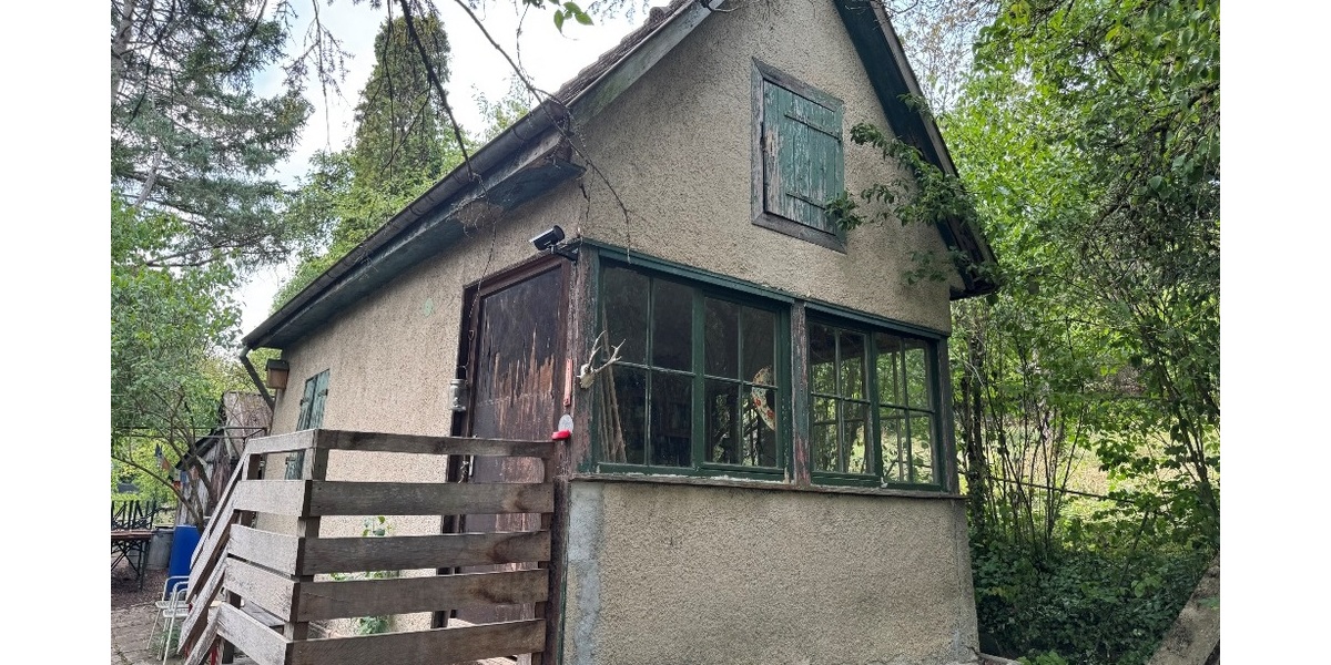 Schönes Gartengrundstück mit 2-Zimmer-Gartenhaus, Schuppen und Baumhaus in S-Hoffeld beim Weidachtal - Grundstück Stuttgart / Hoffeld Hoffeld (Stadtteil) | Angebot:27244566