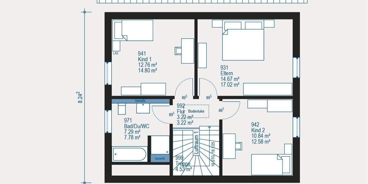 Modernes Einfamilienhaus in Esslingen am Neckar mit Keller und Bauplatz - Individuell geplant und hochwertig ausgestattet - Einfamilienhaus Esslingen am Neckar Hegensberg | Angebot:27346561