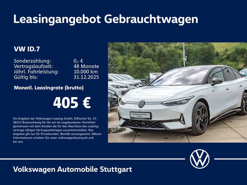 VW ID.7 3.846 km 46.730 € Stuttgart 70563