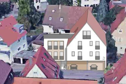 Aichtal-Aich Ortsmitte - Projekt mit Genehmigung: MFH 7 WE, 464 m² Wfl., 7 Carports, 327 m² Grdst. zimmer