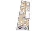 Dachgeschoßwohnung Leonberg - 4 Zimmer, 121 m&sup2;, 2.484&euro; | Angebot:23712507