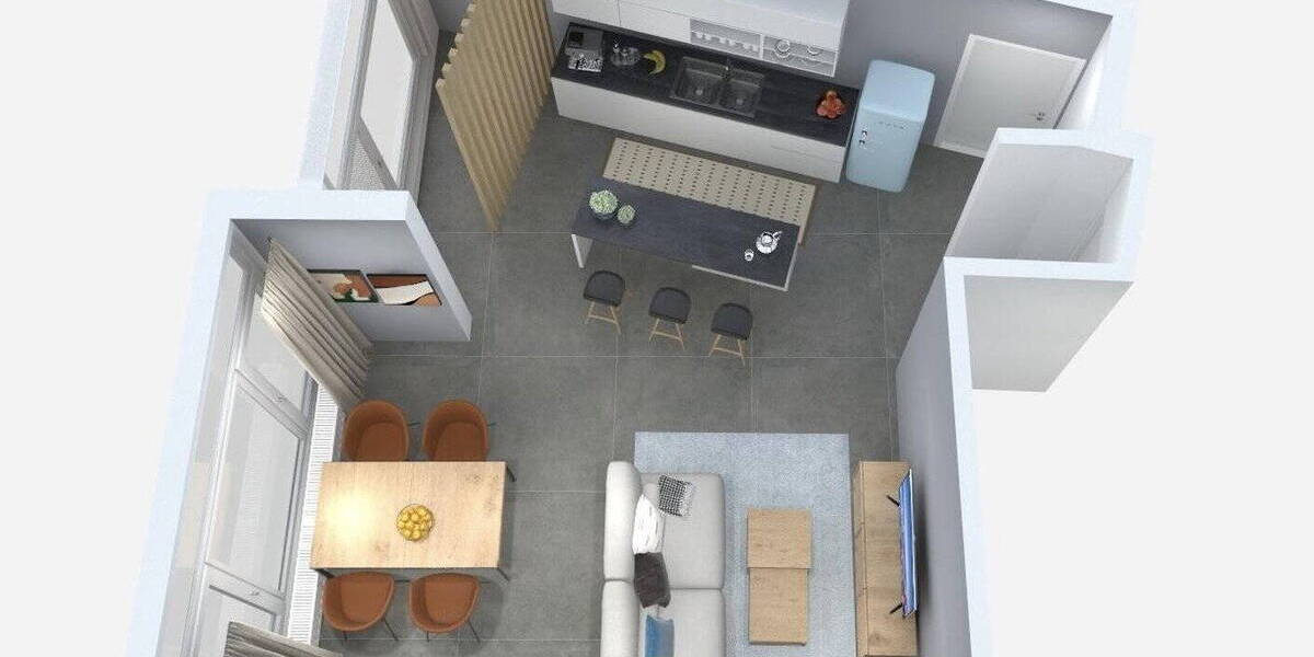 Etagenwohnung Leinfelden Unteraichen - 2 Zimmer, 68 m&sup2;, 275.000&euro; | Angebot:25992806