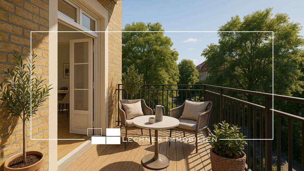 Herrschaftliches Wohnen im stilvoll-sanierten Altbau 6 zimmer