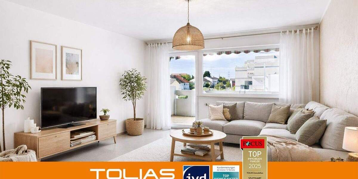 Etagenwohnung Freiberg am Neckar Heutingsheim - 3 Zimmer, 78 m&sup2;, 269.000&euro; | Angebot:25399550