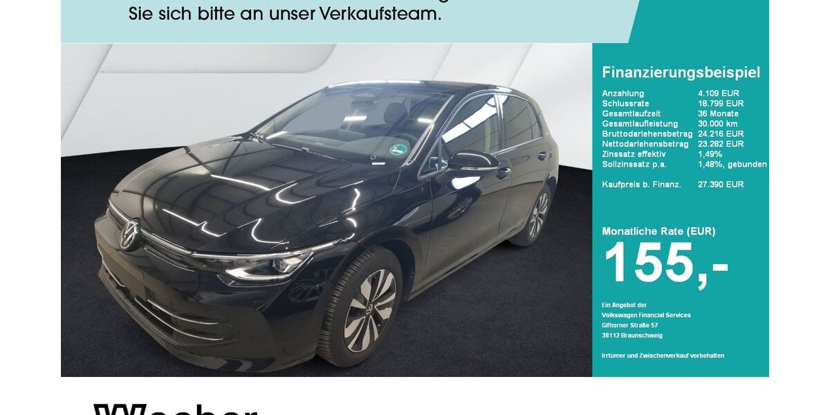 VW Golf 15.342 km 27.390 &euro; Weil der Stadt 71263