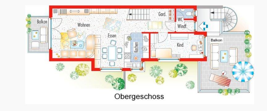Maisonettenwohnung Aichtal - 4.5 Zimmer, 114 m&sup2;, 469.000&euro; | Angebot:26429844