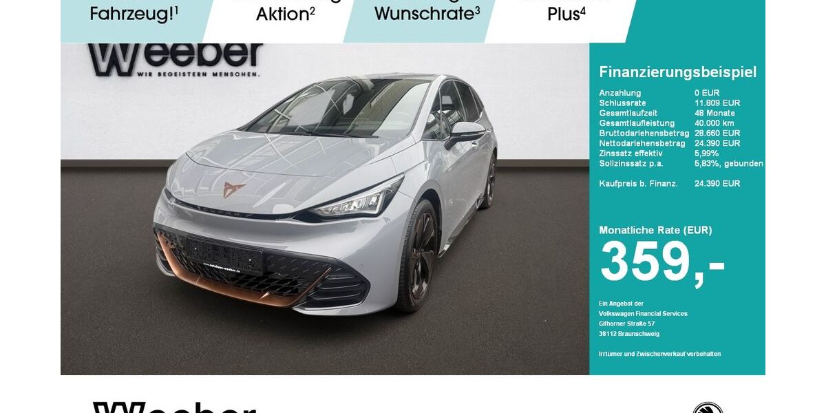 Cupra Born 26.986 km 24.139 € Weil der Stadt 71263