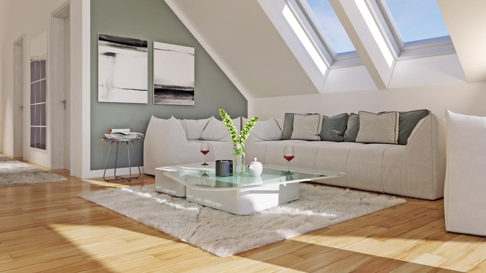 Dachgeschoßwohnung Ostfildern - 3.5 Zimmer, 107 m&sup2;, 1.950&euro; | Angebot:24748873