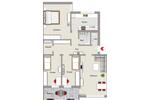 Dachgeschoßwohnung Böblingen Dagersheim - 4 Zimmer, 89 m&sup2;, 350.000&euro; | Angebot:26919967