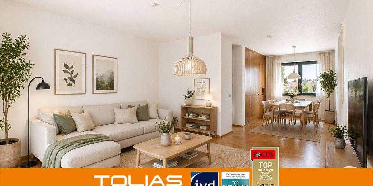 Etagenwohnung Stuttgart Stammheim - 3 Zimmer, 79 m&sup2;, 339.000&euro; | Angebot:26417580