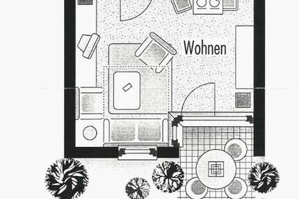 Wohnung Nürtingen - 1 Zimmer, 29 m&sup2;, 370&euro; | Angebot:26788948