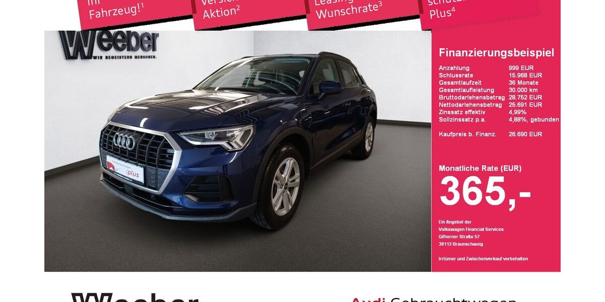 Audi Q3 63.036 km 23.650 &euro; Leonberg 71229