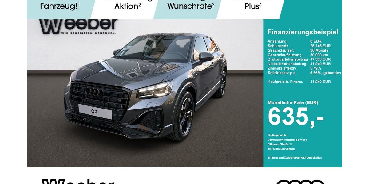 Audi Q2 5.900 km 41.949 &euro; Weil der Stadt 71263