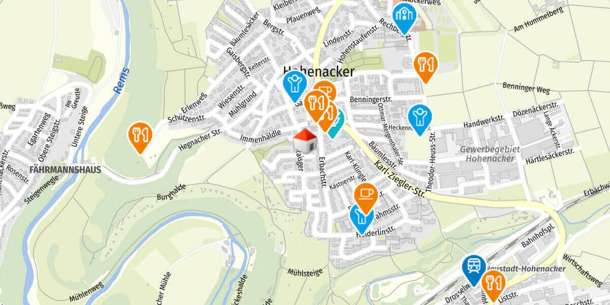 Etagenwohnung Waiblingen / Hohenacker Hohenacker - 3 Zimmer, 85 m&sup2;, 900&euro; | Angebot:26875650