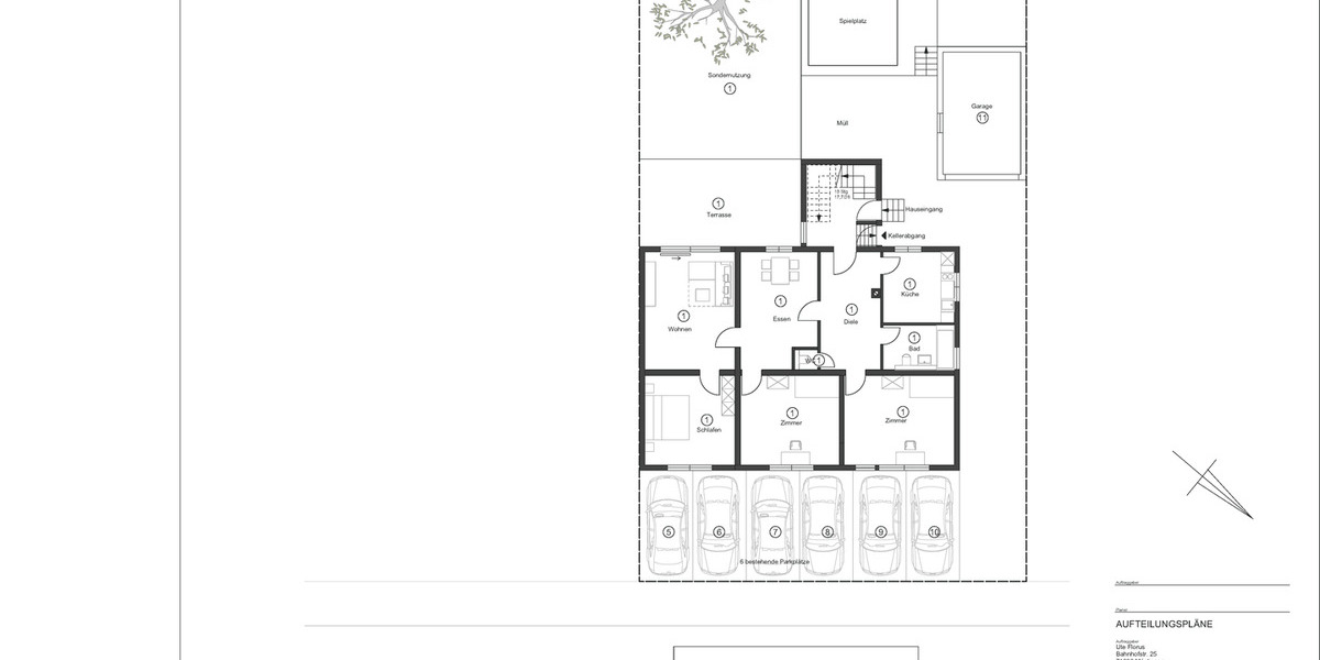 Großzügige, lichtdurchflutete Erdgeschosswohnung mit eigenem Garten 5 zimmer