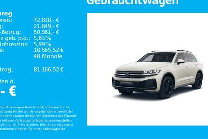 VW Touareg 6.975 km 71.930 &euro; Stuttgart-Wangen 70188