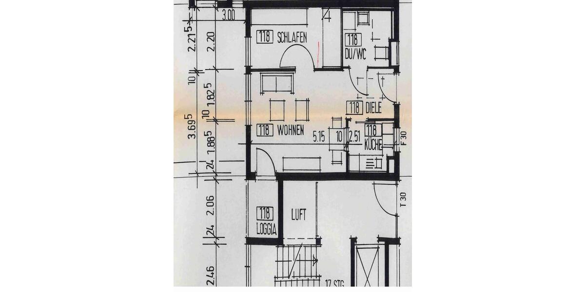 Etagenwohnung Altbach - 2 Zimmer, 45 m&sup2;, 225.000&euro; | Angebot:26941695