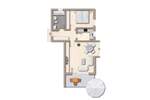 Etagenwohnung Leonberg Höfingen - 2 Zimmer, 60 m&sup2;, 224.000&euro; | Angebot:25701209