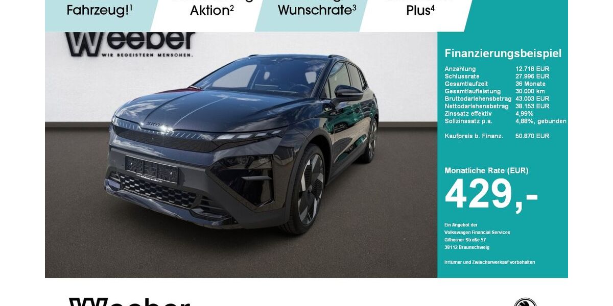 Skoda Elroq 4.500 km 49.470 € Weil der Stadt 71263