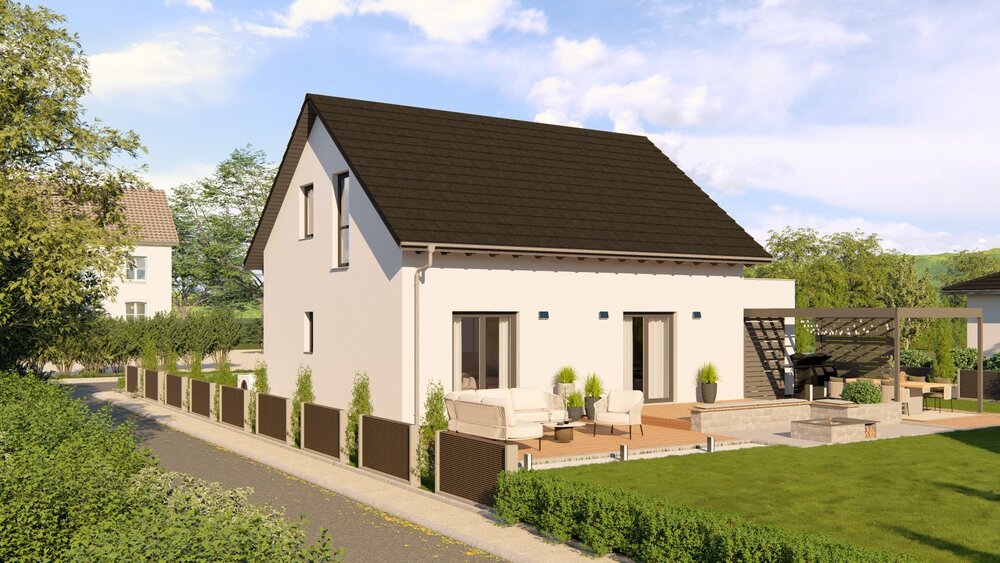 ? WOW in Höfingen! Einfamilienhaus mit Traumblick inkl. Bauplatz, Küche & Garage - nicht lange warten! - Einfamilienhaus Leonberg Höfingen | Angebot:27334425