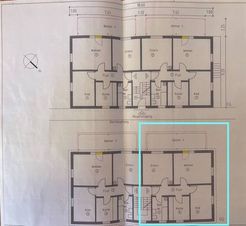 3-Zimmer-Wohnung mit Balkon, Gartenanteil und Fernblick in Reutlingen-Gönningen