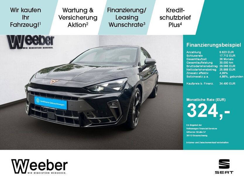 Cupra Leon 4.270 km 34.239 € Herrenberg 71083