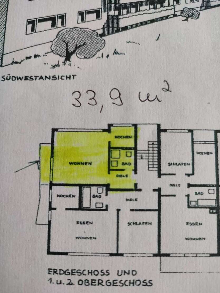 Wohnung zum Kaufen in Stuttgart 125.000 € 33.9 m² 1 zimmer